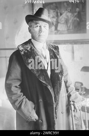 Dufranne, Photograph shows Belgian bass-baritone opera singer Hector Dufranne (1870-1951)., between ca. 1915 and ca. 1920, Glass negatives, 1 negative: glass Stock Photo