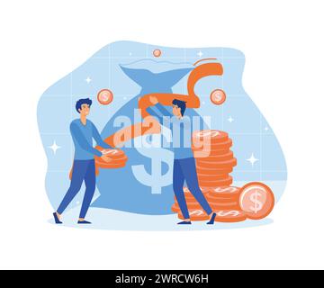 arrow increase for cost reduction concept . business management at lost ...