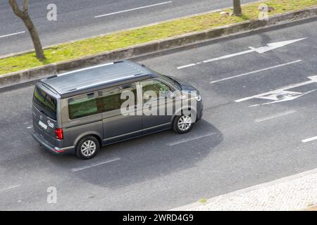 Lisbon, Portugal on March 11, 2024, motorhome vehicle from the company Siesta Campers Lisbon Stock Photo