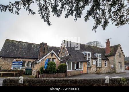 Storrington, March 6th 2024: The Old School, now Storrington Museum Stock Photo