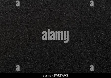 Pattern of grainy grey mat metal texture macro close up view Stock Photo