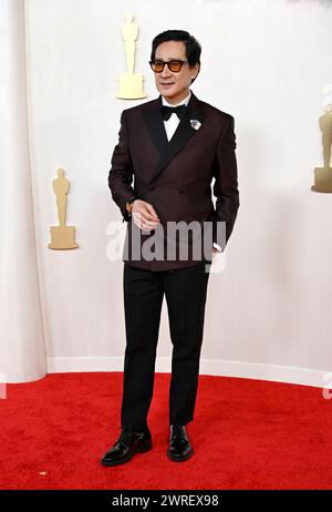 LOS ANGELES - MAR 10: Ke Huy Quan at the 96th Academy Awards Arrivals ...