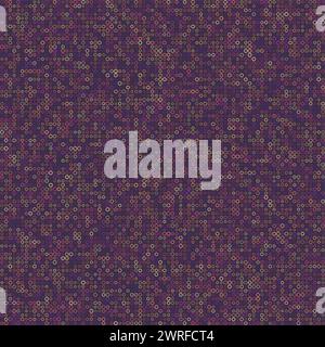 Abstract geometric design. Rings in multiple colors. Deep purple, mauve, plum, lavender, dusty rose. Emotional vector illustration. Stock Vector