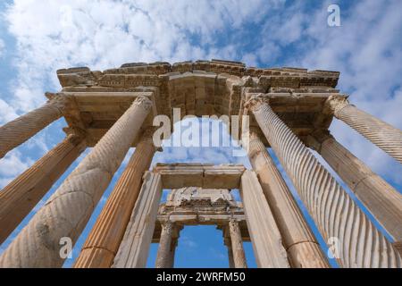 Afrodisias Ancient city. (Aphrodisias). The common name of many ancient cities dedicated to the goddess Aphrodite Stock Photo