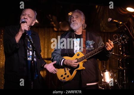 Tommy Bushell March 11, 2024, Austin, Texas, USA: CHEECH MARIN and TOMMY CHONG make a ...