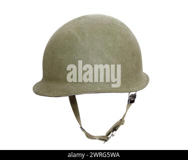 army helmet isolated on white background Stock Photo - Alamy