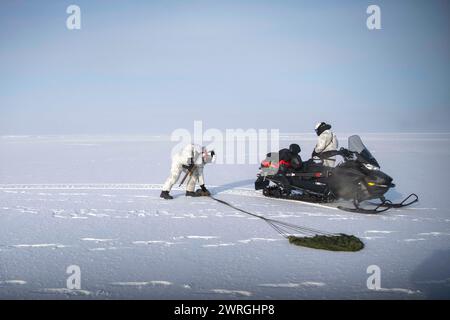 ARCTIC OCEAN (March 9, 2024) A C-130 Hercules assigned to the 109th ...