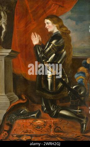 Joan of Arc, c. 1640. Found in the Collection of the North Carolina Museum of Art. Stock Photo