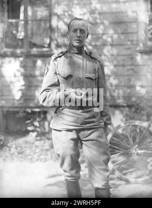 Mikhail Alekseevich Pavlov's Brother, Pyotr, a Military Officer, 1910-1919. Part of a collection from the family archive of prominent geologist Mikhail Alekseevich Pavlov (1884-1938). The photographs date from approximately 1875-1929. They depict Pavlov's geological expeditions in Siberia and the Far East, expedition participants, views of nature, Pavlov during his school and university years, and his family members in various years. V.K. Arseniev Primorsky Regional Unified Museum Stock Photo