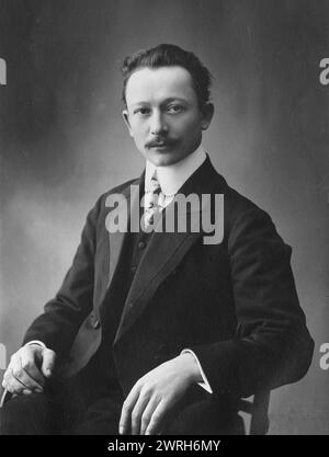 Head of the farm L.F. Radchenko., 1911. From a collection of photographs documenting the First West Siberian Agricultural, Forestry, and Industrial Trade Exhibition, which took place in Omsk in 1911. The exhibition was held from June 15 to August 1 of that year, and was a significant event in the life of the Siberian region. Nothing on this scale or this level of ambition had ever been staged in Siberia. Omsk State Museum of Regional History and Folklife Stock Photo