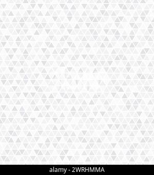 Abstract geometric pattern with triangles. A seamless vector background. White and grey ornament. Graphic modern pattern Stock Vector