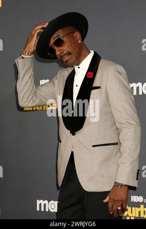January 30, 2024, Los Angeles, Ca, USA: LOS ANGELES - JAN 30: JB Smoove at the Curb Your Enthusiasm Season 12 Premiere at the Directors Guild of America on January 30, 2024 in Los Angeles, CA. (Credit Image: © Kay Blake/ZUMA Press Wire) EDITORIAL USAGE ONLY! Not for Commercial USAGE! Stock Photo