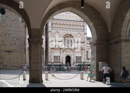 Italian Renaissance Cappella Colleoni (Colleoni Chapel) built in XV ...