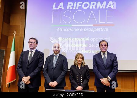 Sulla Reforms Il Ministro dell’economia Giancarlo Giorgetti in occasione del Forum ...