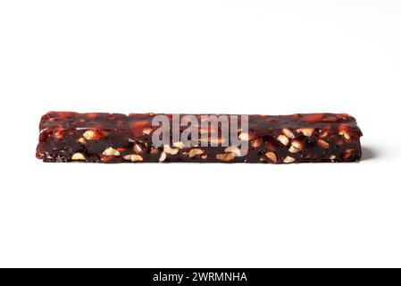 Turkish traditional delight with nuts isolated on a white background. High quality photo Stock Photo