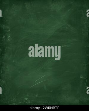 Vertical green chalkboard background Stock Photo