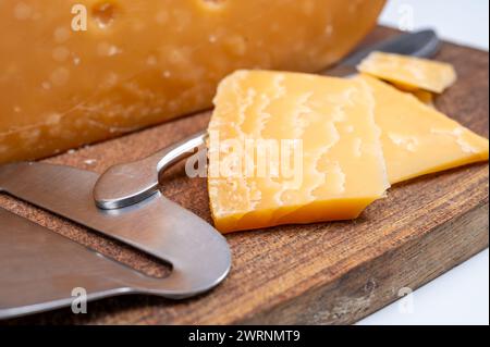 Cheese collection, Dutch very old 1000 days ripe hard cheeses made from ...