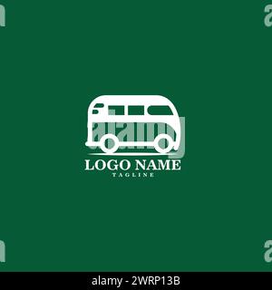 car van logo design vector Stock Vector