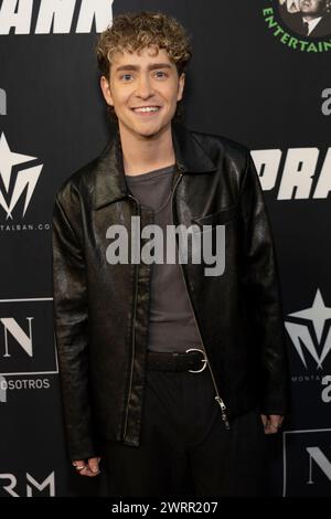 Hollywood, USA. 13th Mar, 2024. Connor Kalopsis attends the arrivals of the red carpet premiere of “The Prank” at The Ricardo Montalban Theater Hollywood, CA on March 13, 2024. (Photo by Corine Solberg/SipaUSA) Credit: Sipa USA/Alamy Live News Stock Photo