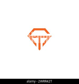 GM Diamond Logo. Letter MG Icon Stock Vector