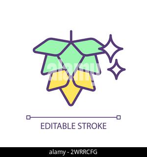 Crop improvement RGB color icon Stock Vector