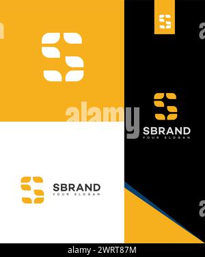 S letter Logo icon symbol Template Stock Vector