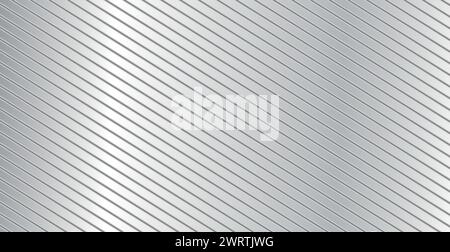 Silver metallic slanted lines textured background vector Stock Vector ...