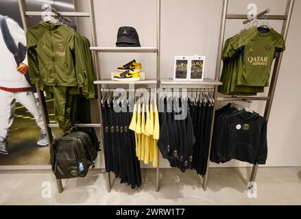 JORDAN WORLD OF FLIGHT SHIBUYA STORE TOKYO Stock Photo