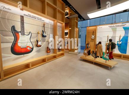 FENDER FLAGSHIP TOKYO Stock Photo