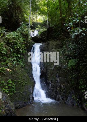 Ton Sai Waterfall, Khao Phra Thaeo National Park, Phuket Thailand Stock Photo