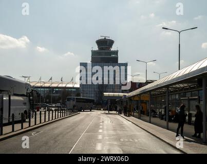 International Vaclav Havel Airport Prague in Prague, Czech Republic, March 13, 2024. (CTK Photo/Richard Mundl) Stock Photo