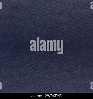 Seamless texture photo of blue colored cotton drapery material. Stock Photo