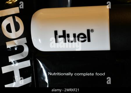 Huel meal replacement Stock Photo