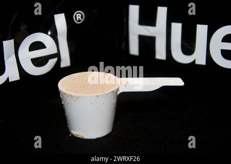 Huel meal replacement Stock Photo