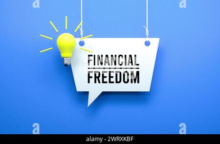 financial freedom Stock Photo