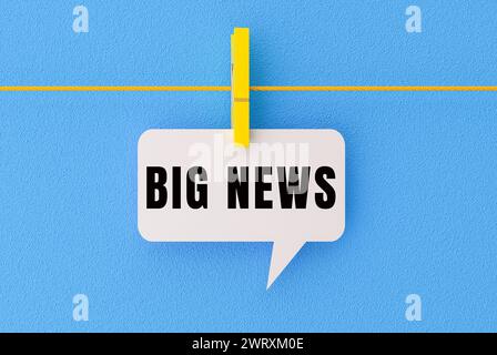 big news Stock Photo