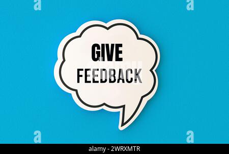 feedback concept Stock Photo