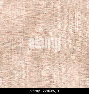 Seamless texture photo of beige colored linen material. Stock Photo