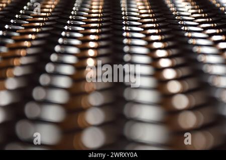 Abstract background. Black blurred texture background. Vertical lines. Stock Photo