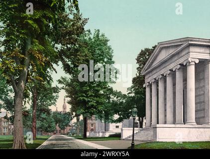 Whig and Clio Halls, Princeton University, Princeton, NJ 1903 Stock Photo