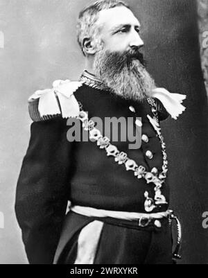KING LEOPOLD II OF BELGIUM (1835-1909) about 1900 Stock Photo