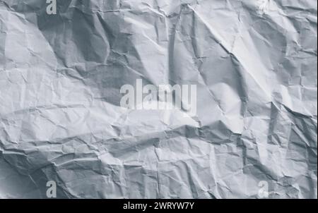 Close-up of wrinkled paper texture background Stock Photo