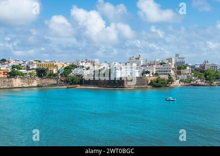 Historic Old San Juan Puerto Rico and its colorful buildings Stock ...