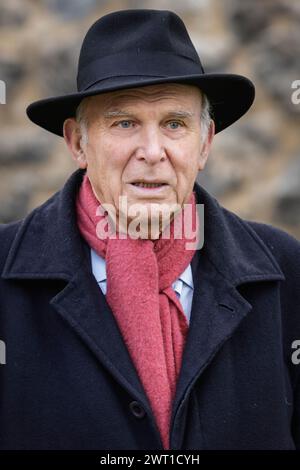 Sir Vince Cable (Vincent), former Leader of the Liberal Democrats ...