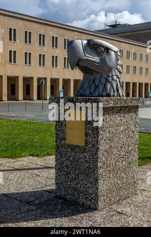 September 2022 - Tempelhof Airport, Former military airport now a park, museum in Berlin, capital of Germanz Stock Photo