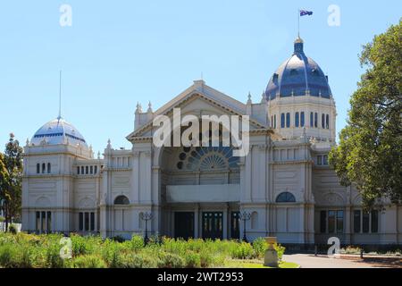 Royal Exhibition Building in Carlton Gardens (Melbourne, Australia) Stock Photo