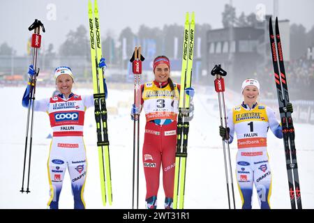 Jonna Sundling of, Sweden. , . Linn Svahn of Sweden and Kristine Stavås ...