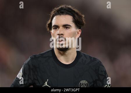 Monaco, Monaco. 1st Mar, 2024. Vitinha of PSG during the Ligue 1 match at Stade Louis II, Monaco. Picture credit should read: Jonathan Moscrop/Sportimage Credit: Sportimage Ltd/Alamy Live News Stock Photo