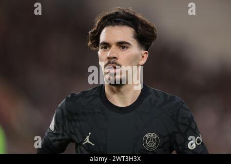 Monaco, Monaco. 1st Mar, 2024. Vitinha of PSG during the Ligue 1 match at Stade Louis II, Monaco. Picture credit should read: Jonathan Moscrop/Sportimage Credit: Sportimage Ltd/Alamy Live News Stock Photo