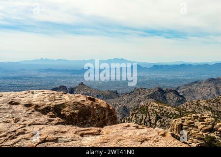 Mt. Lemmon in Tucson Arizona Stock Photo